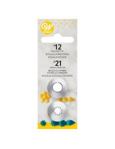 Wilton Spuitmondjes Set 012, 021