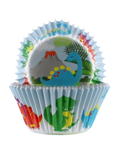 Baked with Love Folie Baking Cups Dino -24st-