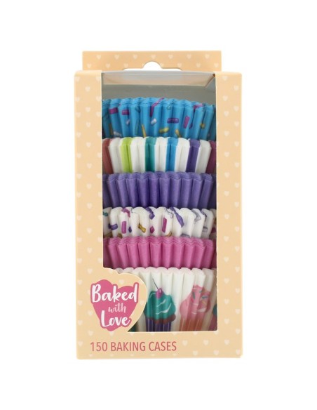 Baked with Love Baking Cups Pastel Sprinkles -150st-