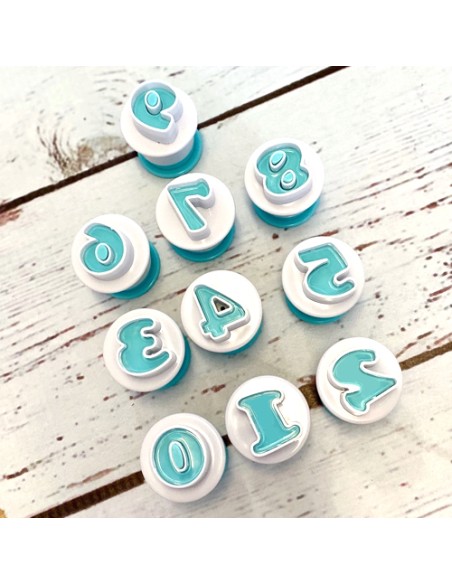 Push Easy Uitsteker Set Cijfers -10st-