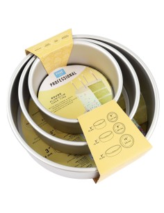 PME Diepe Bakvorm Rond Set -3st-