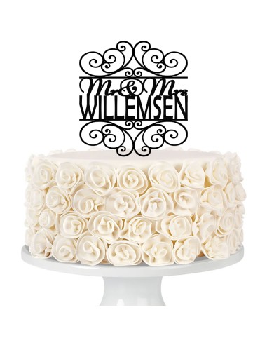 Taarttopper op Maat: Mr & Mrs Curly Willemsen