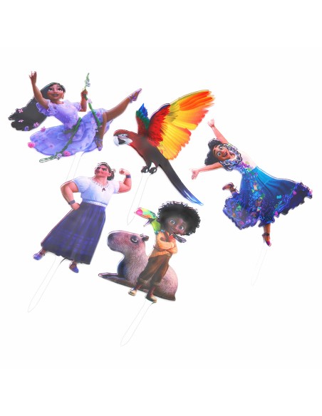 CakeDeco Taarttopper Encanto Set Huis -6st-