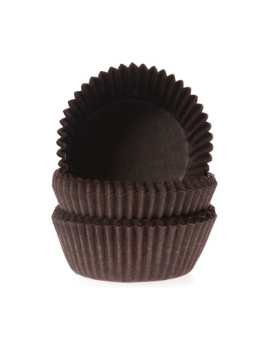 House of Marie Chocolade Baking Cups Bruin -100st-