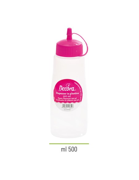 Decora Knijpfles -500ml-