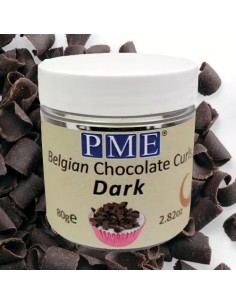 PME Chocolade Krullen Puur -85gr-  2