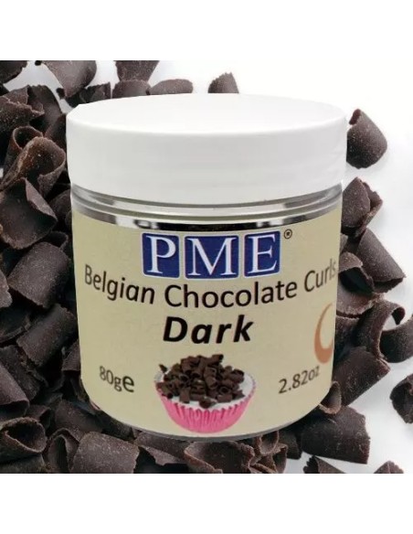 PME Chocolade Krullen Puur -85gr- 
