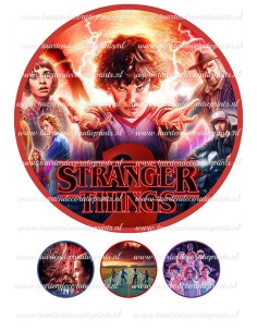 Eetbare Print Stranger Things 1 - 20cm
