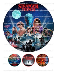Eetbare Print Stranger Things 2 - 20cm