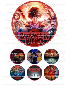 Eetbare Print Stranger Things 1 - 15cm