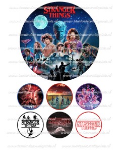 Eetbare Print Stranger Things 2 - 15cm