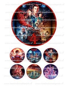 Eetbare Print Stranger Things 3 - 15cm