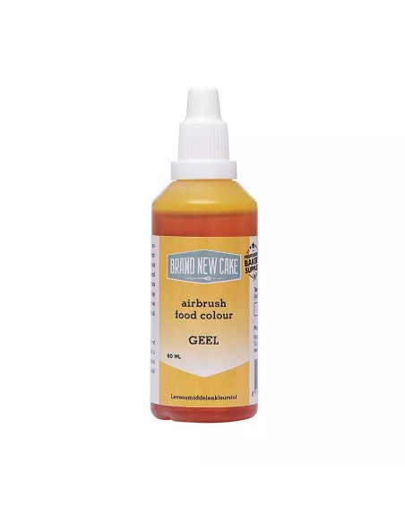 BrandNewCake Vloeibare Airbrush Kleurstof Geel -60ml-