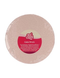 FunCakes Cake Drum Rond -20cm- Rose Goud