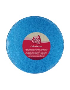 FunCakes Cake Drum Rond -20cm- Blauw