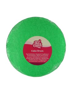 FunCakes Cake Drum Rond -20cm- Groen