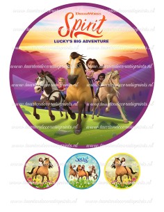 Eetbare Print Spirit 3 - 20cm