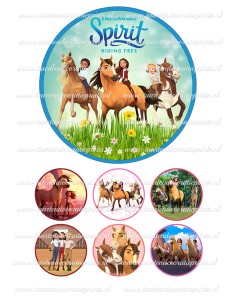 Eetbare Print Spirit 1 - 15cm