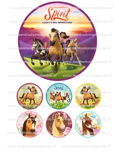 Eetbare Print Spirit 3 - 15cm