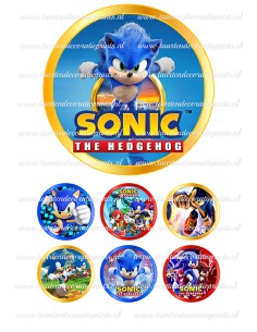 Eetbare Print Sonic 2 - 15cm