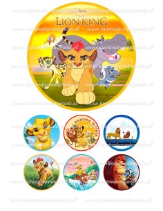 Eetbare Print Lion King 3 - 15cm