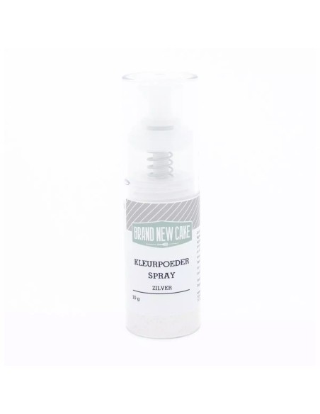 BrandNewCake Kleurpoeder Spray Zilver -10gr-