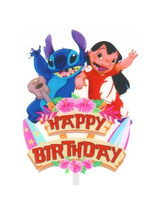 CakeDeco Taarttopper Lilo & Stitch