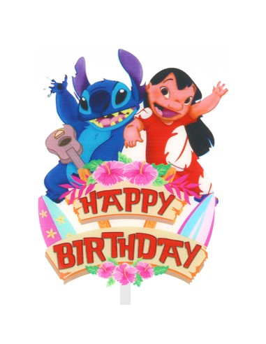 CakeDeco Taarttopper Lilo & Stitch