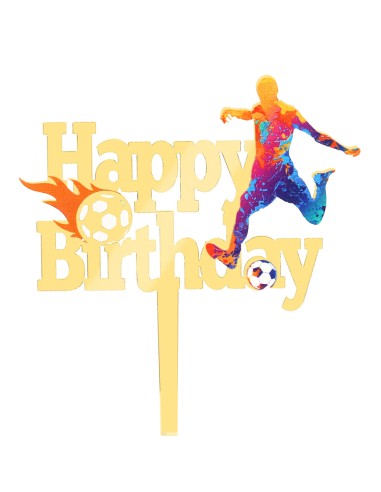 CakeDeco Taarttopper Voetballer