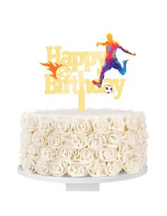 CakeDeco Taarttopper Voetballer 2
