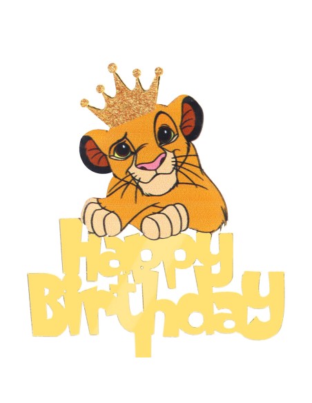 CakeDeco Taarttopper Lion King Simba