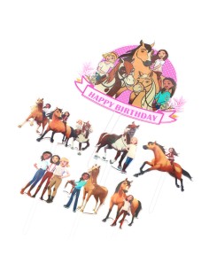 CakeDeco Taarttopper Spirit Set -7st-