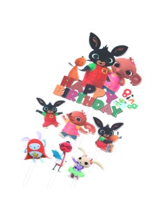 CakeDeco Taarttopper Bing Set -7st-