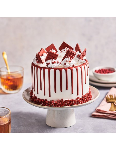 FunCakes Choco Drip Robijnrood -180gr- //