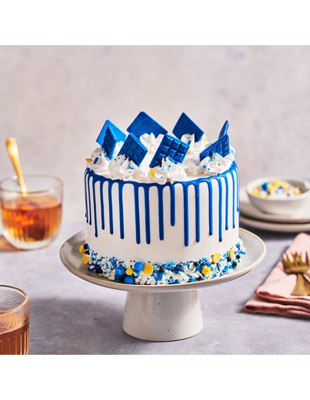 FunCakes Choco Drip Royal Blauw -180gr-