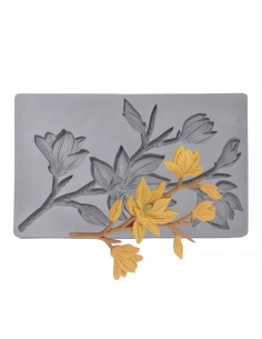 CakeDeco Siliconen Mal Grise Forest Flora //