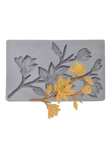 CakeDeco Siliconen Mal Grise Forest Flora //