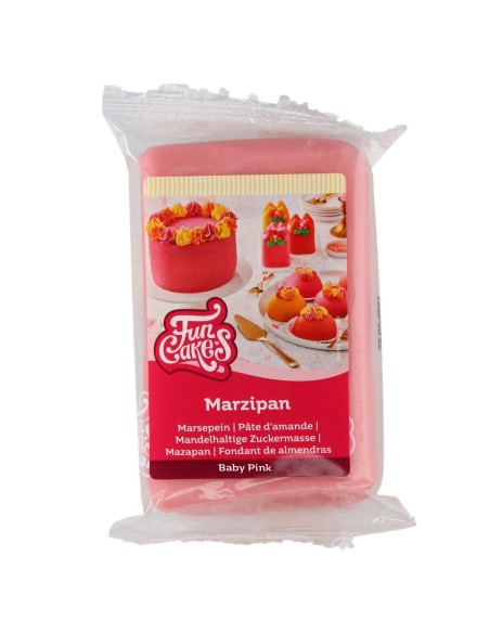 FunCakes Marsepein Roze Baby Pink -250gr-