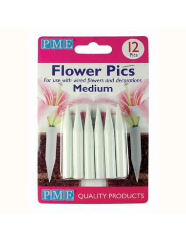 PME Flower Pic Medium (set van 12)