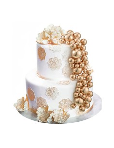 CakeDeco Taarttopper Mini Foam Ballen Zilver -20st- 2