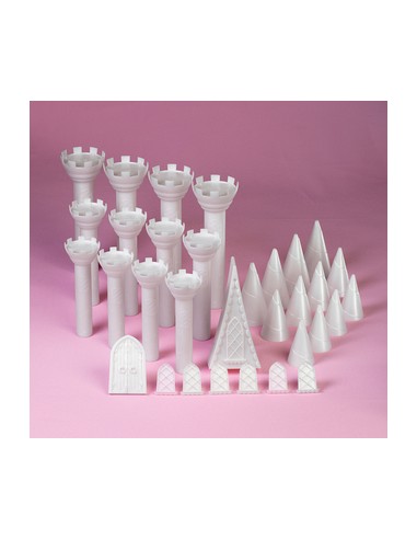 Wilton Romantic Castle Cake Set (32-delig)