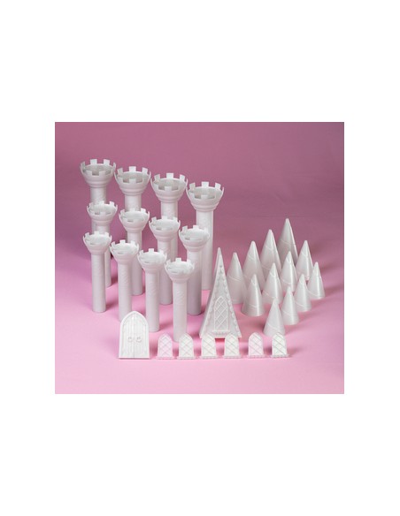 Wilton Romantic Castle Cake Set (32-delig)