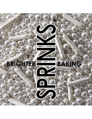 Sprinks Sprinkle Mix Bubble & Bounce Silver -75gr-