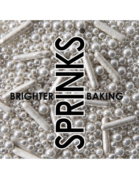 Sprinks Sprinkle Mix Bubble & Bounce Silver -75gr-