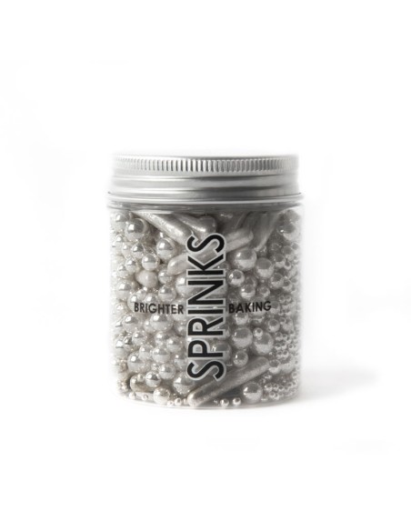 Sprinks Sprinkle Mix Bubble & Bounce Silver -75gr-