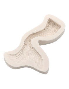 CakeDeco Siliconen Mal Zeemeermin Staart Groot