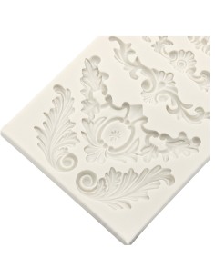 CakeDeco Siliconen Mal Barok Scroll 2
