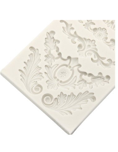 CakeDeco Siliconen Mal Barok Scroll