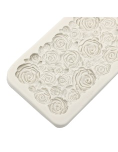 CakeDeco Siliconen Mal Kleine Rozen Sierrand //