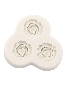 CakeDeco Siliconen Mal Rozen/3